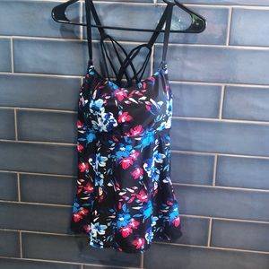 Century Star Tankini Swimsuits for Women Retro Modest Swimming Wear size X-LARGE